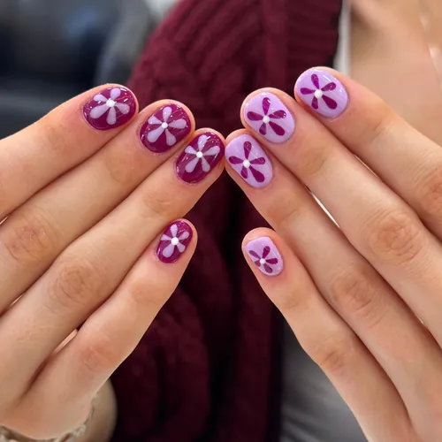 Bold colour nail set by The Nail Bar, Farnworth, Bolton