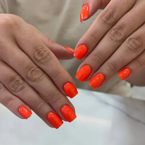 Bold colour nail set by The Nail Bar, Farnworth, Bolton