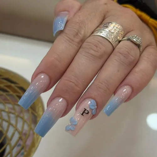Hand-painted nail art by The Nail Bar, Farnworth, Bolton