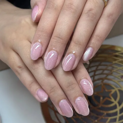 Soft natural nail set by The Nail Bar, Farnworth, Bolton