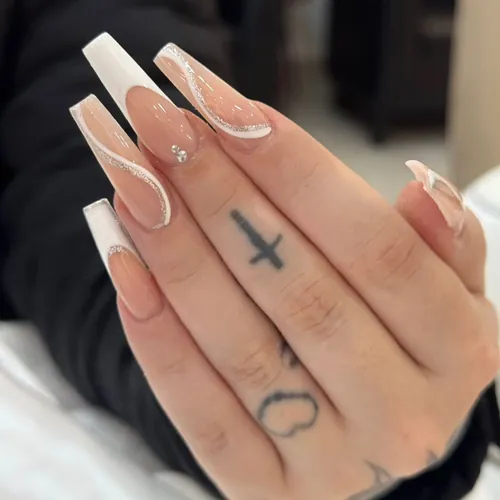 Soft natural nail set by The Nail Bar, Farnworth, Bolton