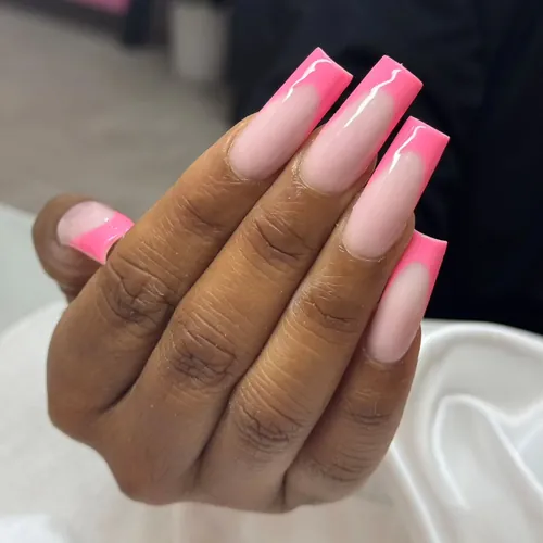 Ombré nails by The Nail Bar, Farnworth, Bolton