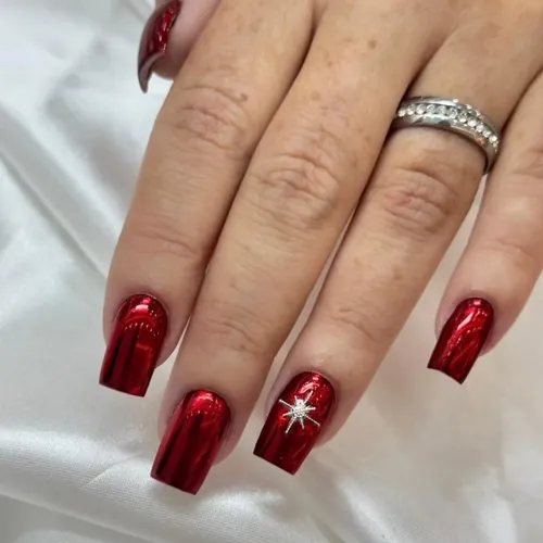 Bold colour nail set by The Nail Bar, Farnworth, Bolton