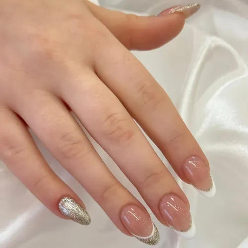 Soft natural nail set by The Nail Bar, Farnworth, Bolton