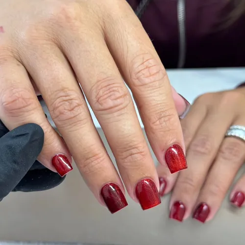 Bold colour nail set by The Nail Bar, Farnworth, Bolton