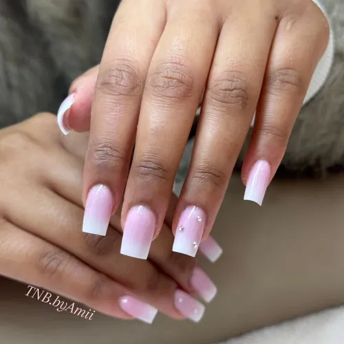 Ombré nails by The Nail Bar, Farnworth, Bolton