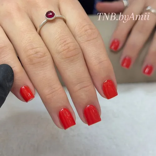 Bold colour nail set by The Nail Bar, Farnworth, Bolton