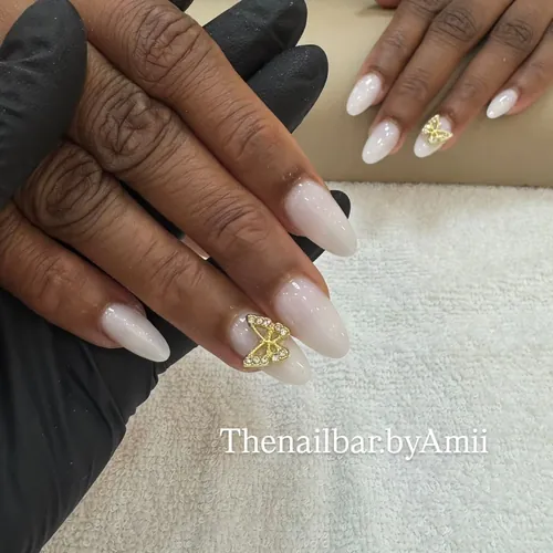 Hand-painted nail art by The Nail Bar, Farnworth, Bolton
